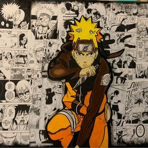 Naruto painting